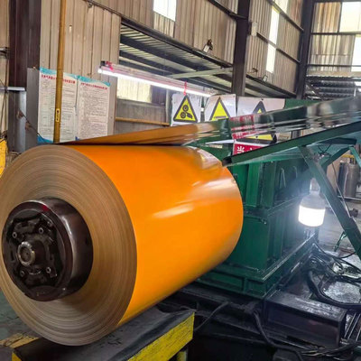 HDP 20μM-25μM Front Coated Aluminum Coil  1100 3003 3004 Custom Colors