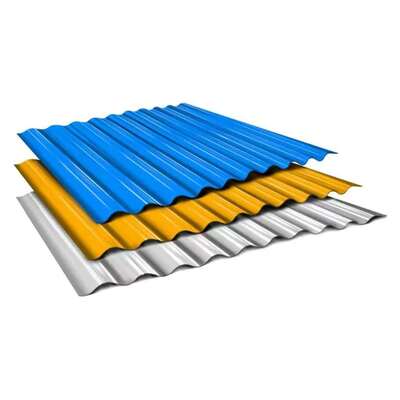 Color Coated Corrugated Steel Sheet with Custom RAL Colors for Roofing & Cladding in 0.3mm - 1.2mm Thickness